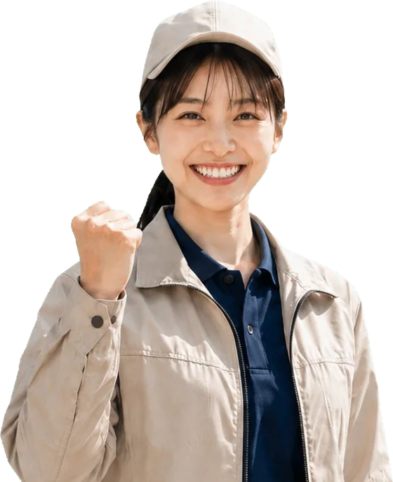 サン・アースの女性スタッフ