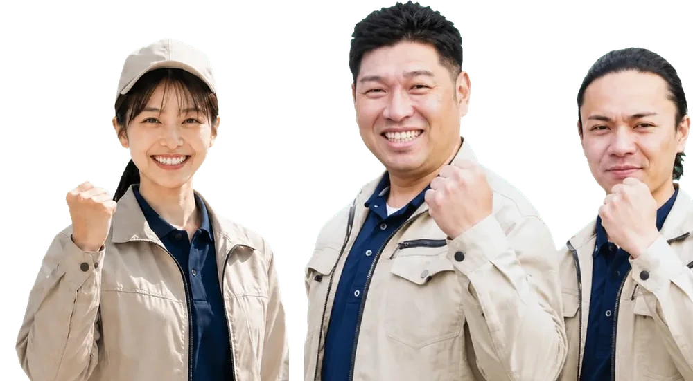 サン・アースのスタッフ